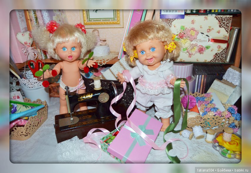 Куклы для хорошего настроения - мои Сюзи и Пенни