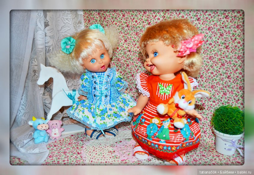 Куклы для хорошего настроения - мои Сюзи и Пенни