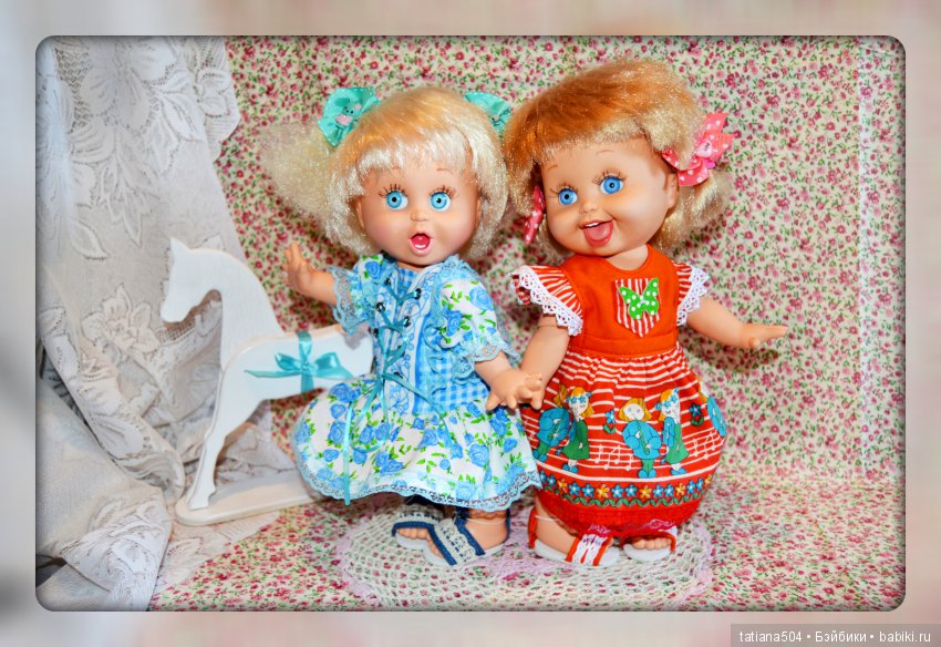 Куклы для хорошего настроения - мои Сюзи и Пенни