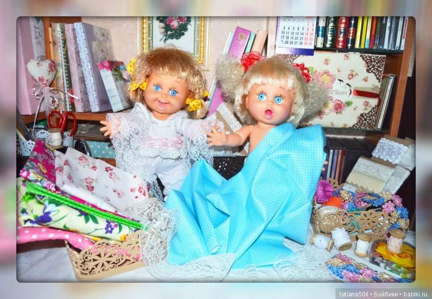 Куклы для хорошего настроения - мои Сюзи и Пенни
