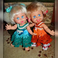 Куклы для хорошего настроения - мои Сюзи и Пенни