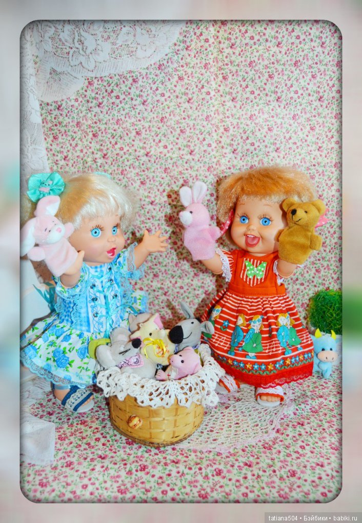 Куклы для хорошего настроения - мои Сюзи и Пенни