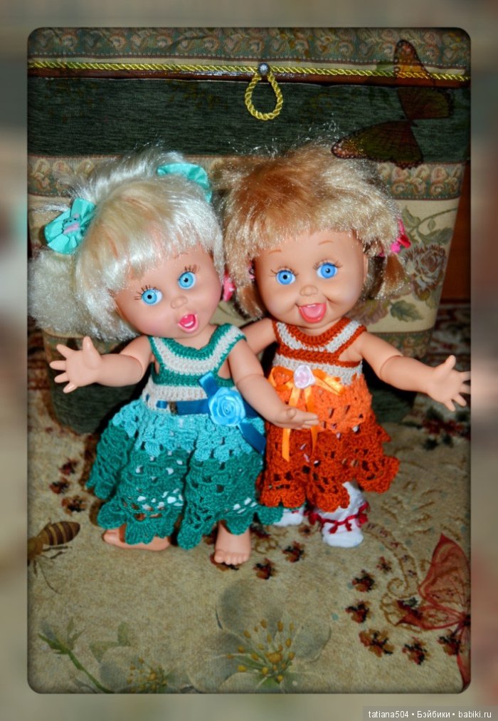 Куклы для хорошего настроения - мои Сюзи и Пенни