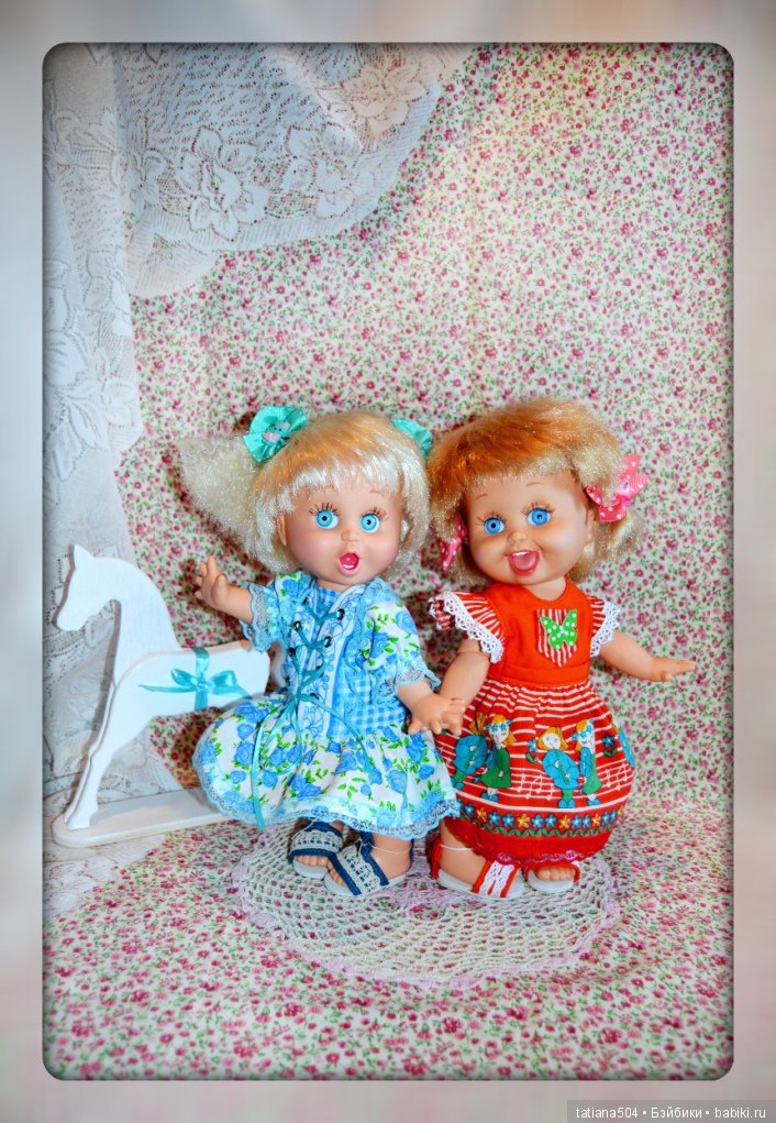 Куклы для хорошего настроения - мои Сюзи и Пенни