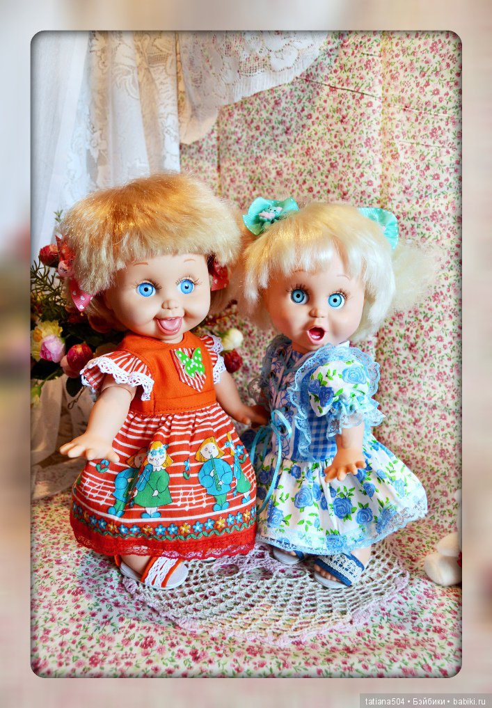 Куклы для хорошего настроения - мои Сюзи и Пенни