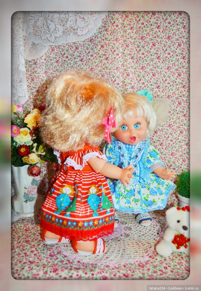 Куклы для хорошего настроения - мои Сюзи и Пенни