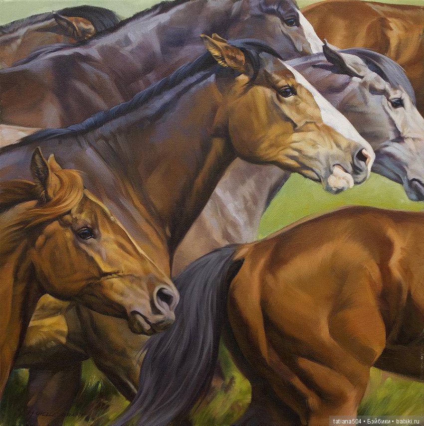 Кони в яблоках, кони сеpые, как мечта моя кони смелые…