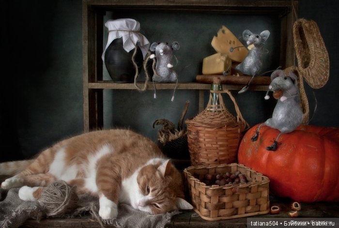 "Кошки-мышки" от Элеоноры Григорьевой (Eleonora Grigorjeva) (фото 2)