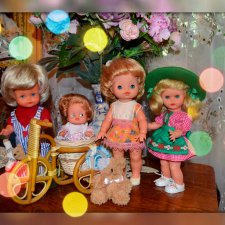 Паровозик из кукол детства, часть вторая