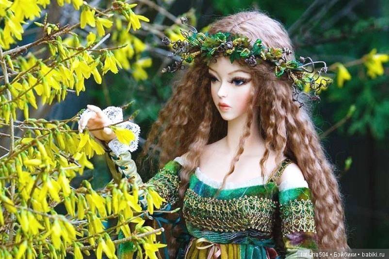 По мотивам сказок Марты Боерс – мир эльфов и принцесс. Вдохновенные куклы в потрясающих костюмах (фото 2)