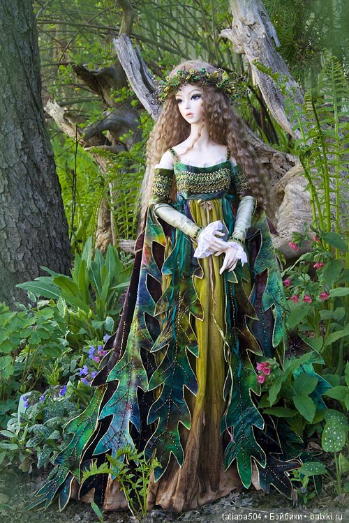 По мотивам сказок Марты Боерс – мир эльфов и принцесс. Вдохновенные куклы в потрясающих костюмах (фото 6)