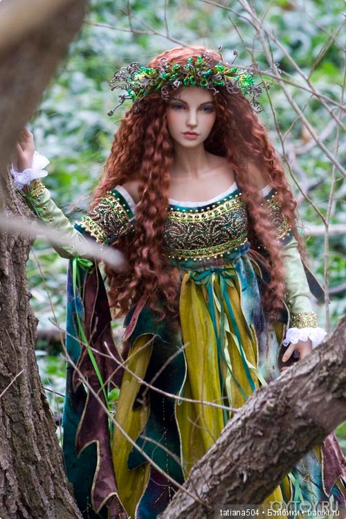 По мотивам сказок Марты Боерс – мир эльфов и принцесс. Вдохновенные куклы в потрясающих костюмах (фото 4)