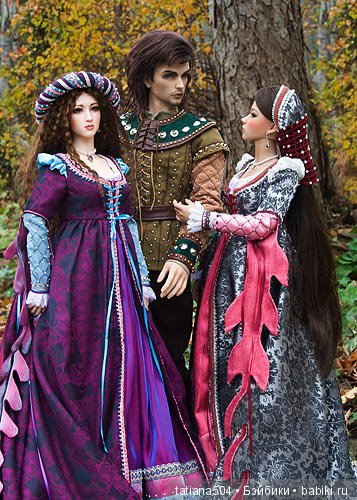 По мотивам сказок Марты Боерс – мир эльфов и принцесс. Вдохновенные куклы в потрясающих костюмах