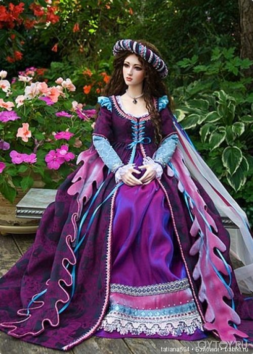 По мотивам сказок Марты Боерс – мир эльфов и принцесс. Вдохновенные куклы в потрясающих костюмах