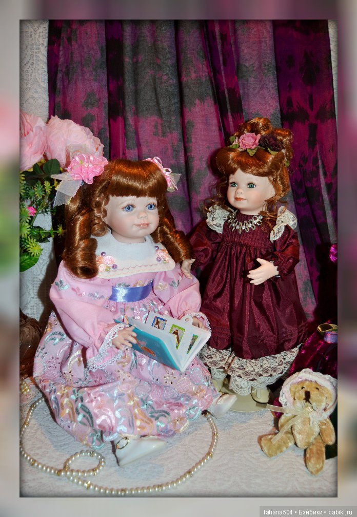 Две сестренки – мои куколки от Вирджиии Тернер