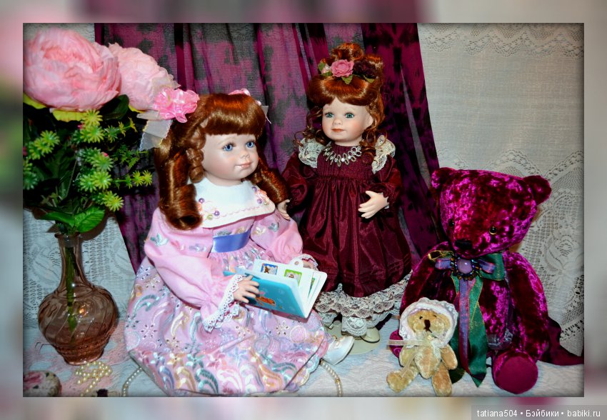 Две сестренки – мои куколки от Вирджиии Тернер