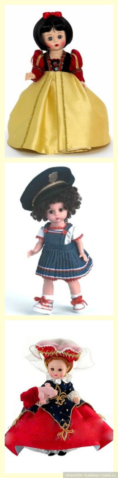 Нежность и очарование кукол от Madame Alexander, США