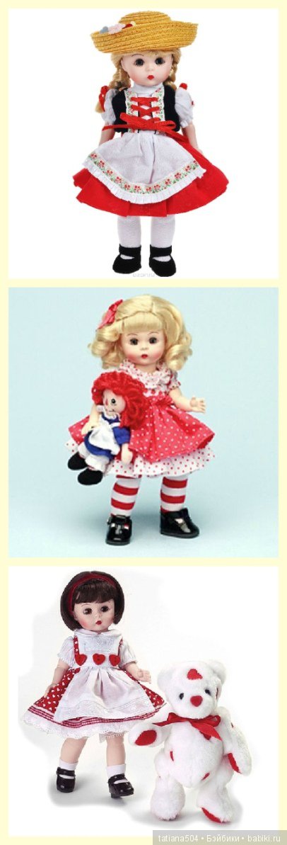 Нежность и очарование кукол от Madame Alexander, США