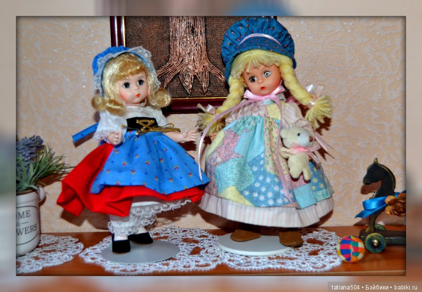 Мои кнопочки от Мадам Александер (часть 2)