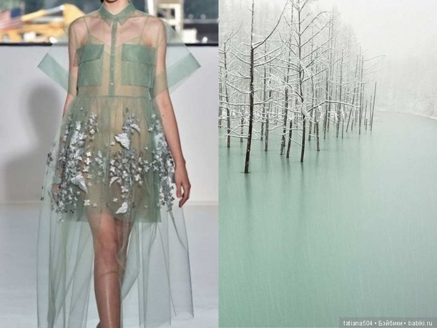 Природа - лучший учитель — Сочетание цветов: палитры для одежды и интерьера