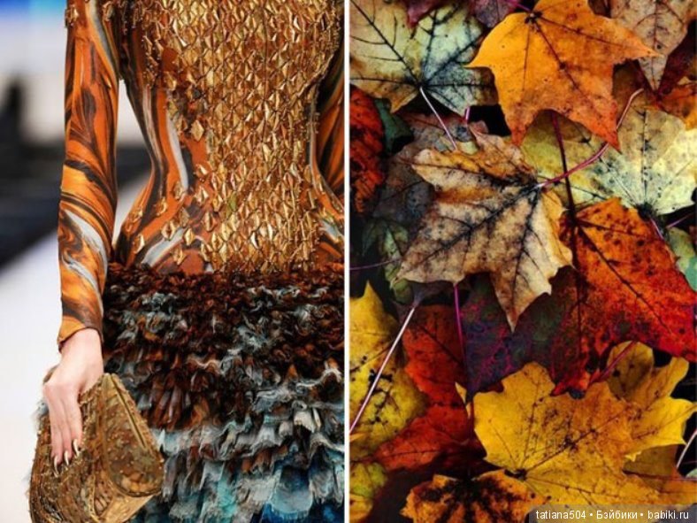 Природа - лучший учитель — Сочетание цветов: палитры для одежды и интерьера