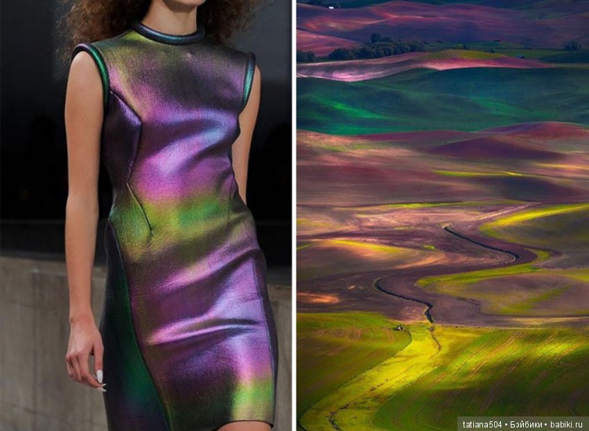 Природа - лучший учитель — Сочетание цветов: палитры для одежды и интерьера