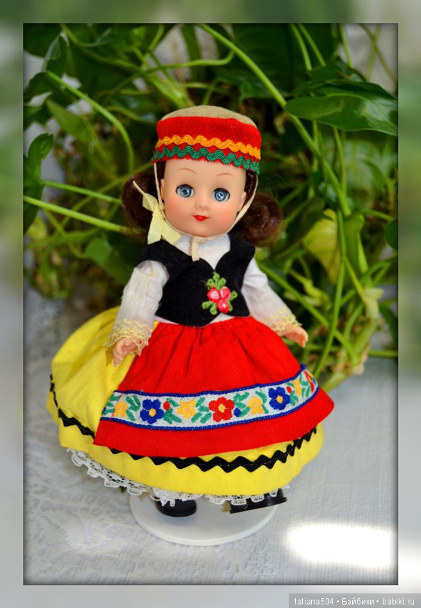 Дружат куклы на планете - всех народностей на свете