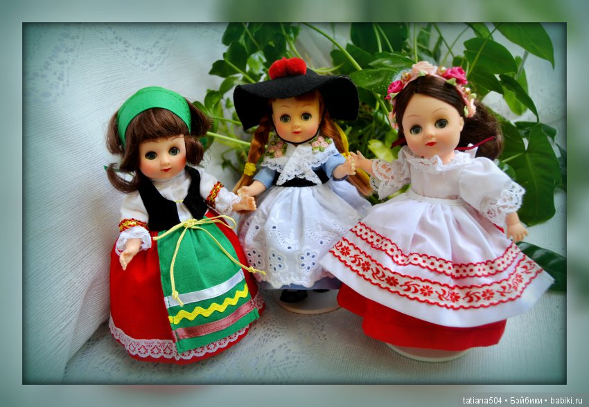 Дружат куклы на планете - всех народностей на свете