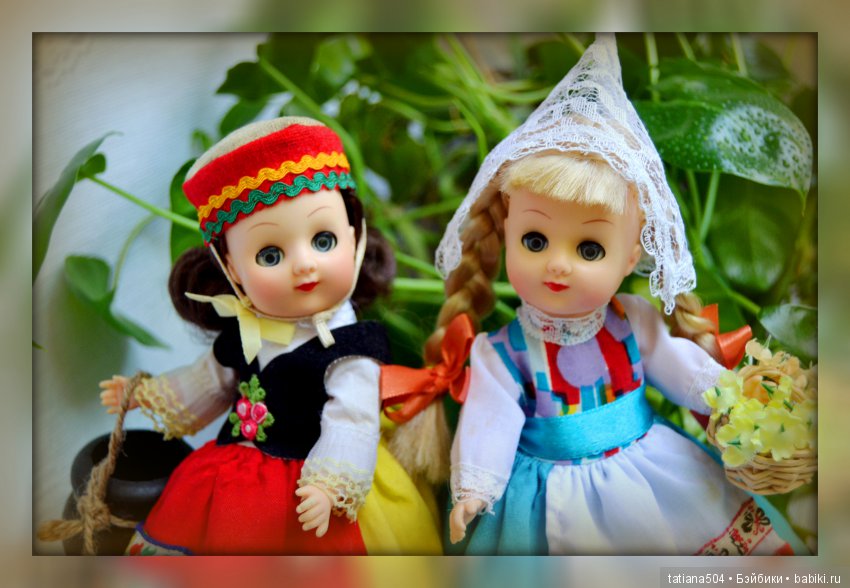Дружат куклы на планете - всех народностей на свете