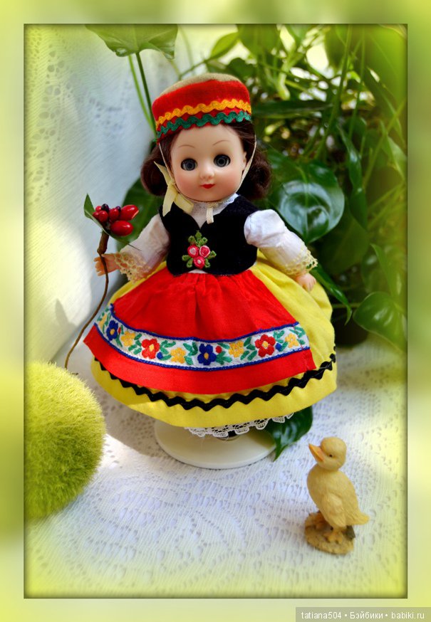 Дружат куклы на планете - всех народностей на свете