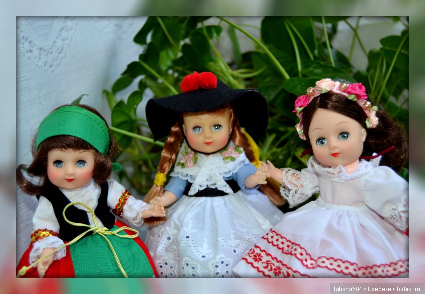 Дружат куклы на планете - всех народностей на свете