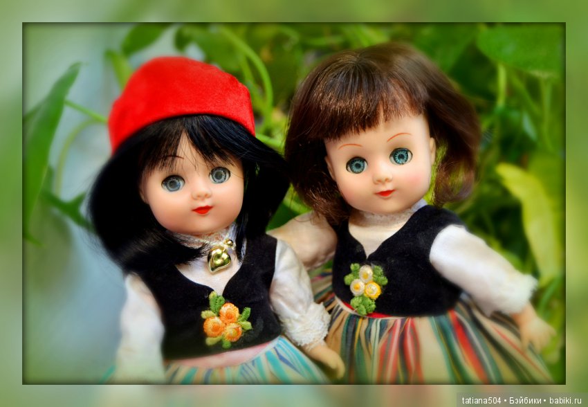 Дружат куклы на планете - всех народностей на свете