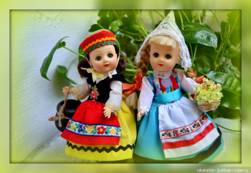Дружат куклы на планете - всех народностей на свете