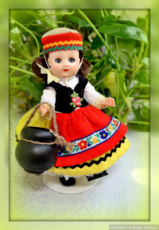 Дружат куклы на планете - всех народностей на свете