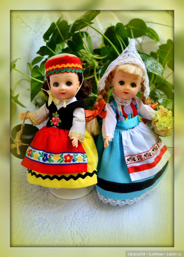 Дружат куклы на планете - всех народностей на свете