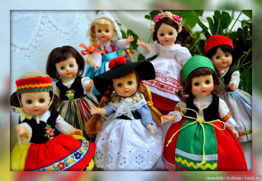 Дружат куклы на планете - всех народностей на свете