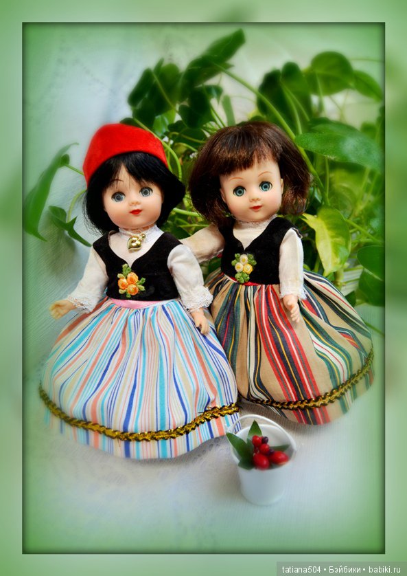 Дружат куклы на планете - всех народностей на свете