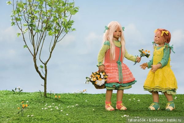 Люблю тебя, ЦВЕТОК, творенье… или ода куклам Annette Himstedt