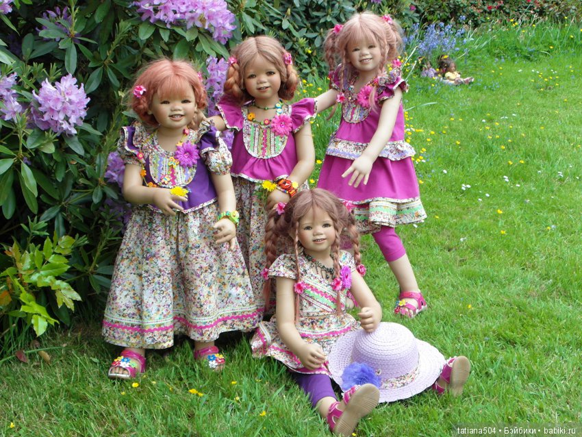 Люблю тебя, ЦВЕТОК, творенье… или ода куклам Annette Himstedt