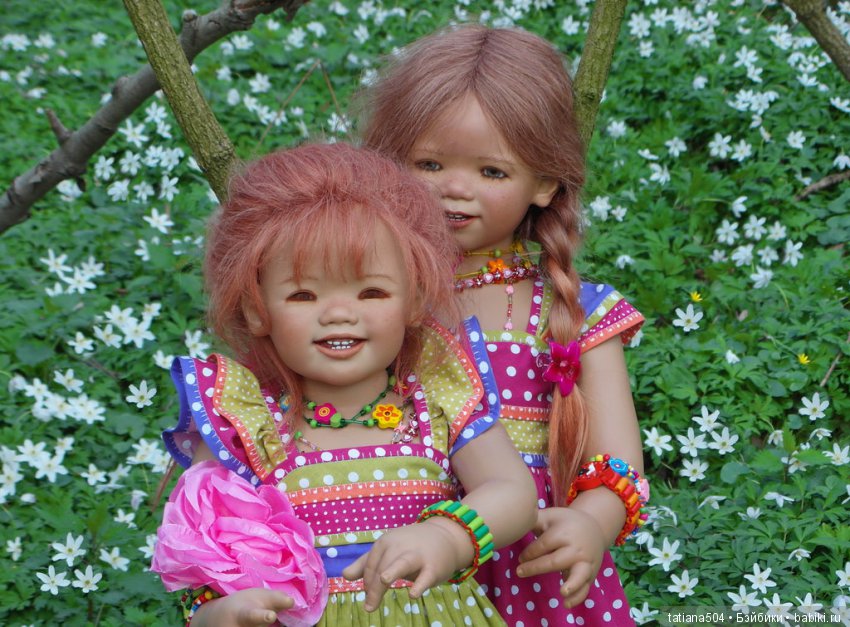 Люблю тебя, ЦВЕТОК, творенье… или ода куклам Annette Himstedt