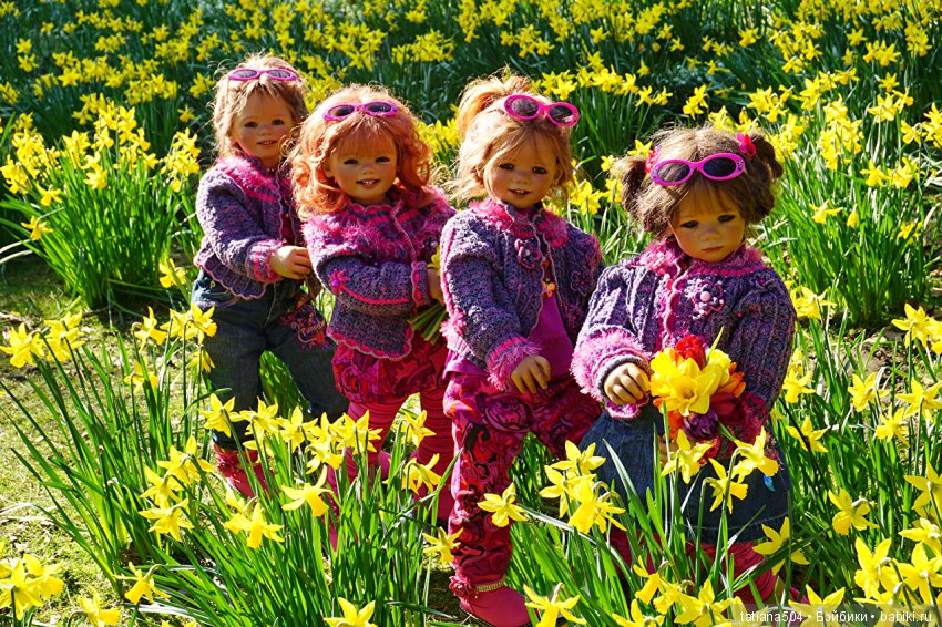 Люблю тебя, ЦВЕТОК, творенье… или ода куклам Annette Himstedt