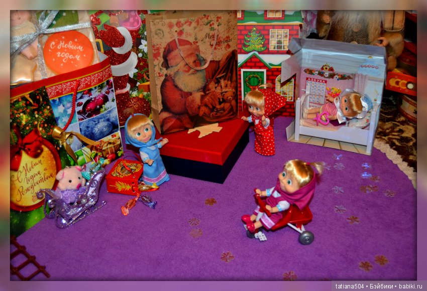 Новогодние истории с Машками. Часть 1- В поисках сладостей (фото 8)