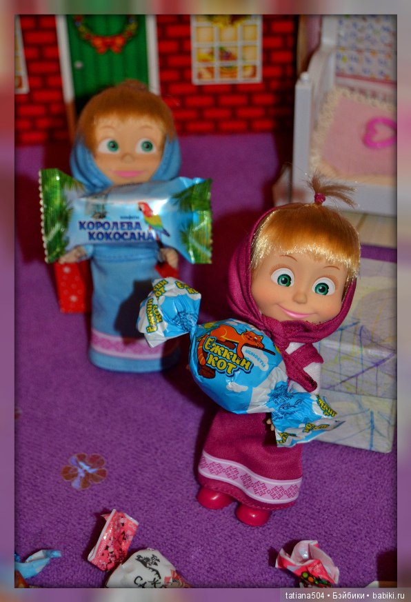 Новогодние истории с Машками. Часть 1- В поисках сладостей