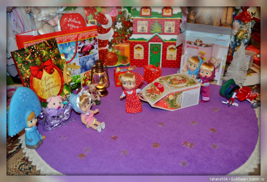 Новогодние истории с Машками. Часть 1- В поисках сладостей