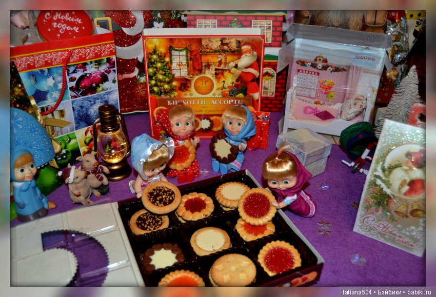 Новогодние истории с Машками. Часть 1- В поисках сладостей