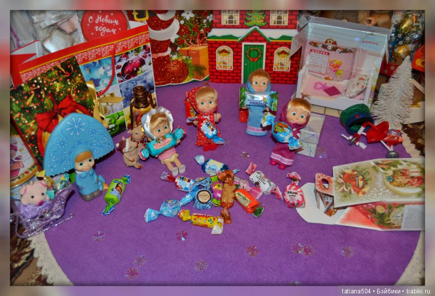 Новогодние истории с Машками. Часть 1- В поисках сладостей