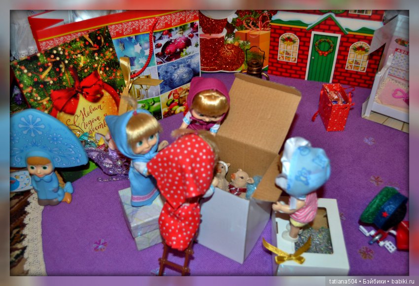 Новогодние истории с Машками. Часть 1- В поисках сладостей