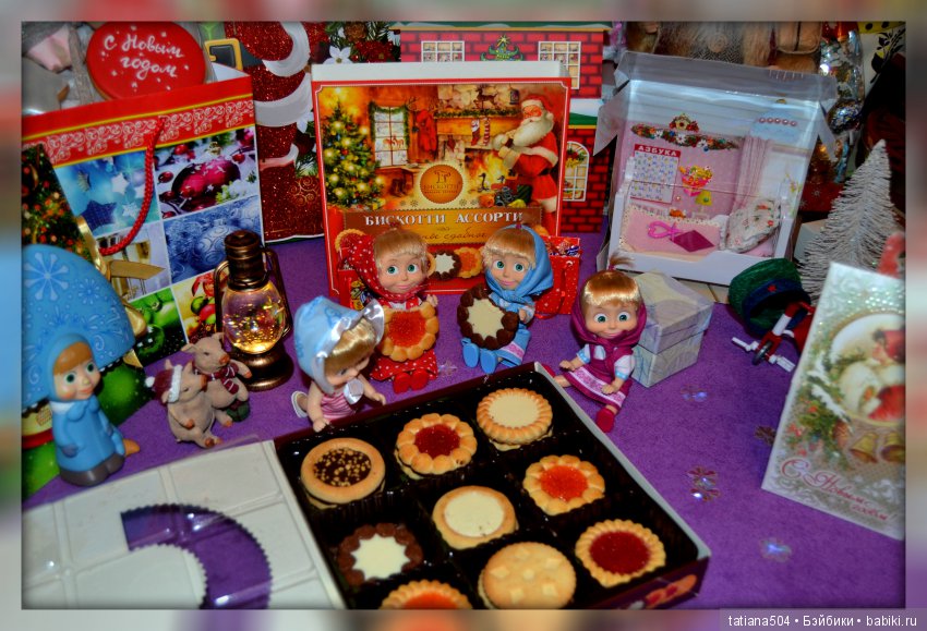 Новогодние истории с Машками. Часть 1- В поисках сладостей