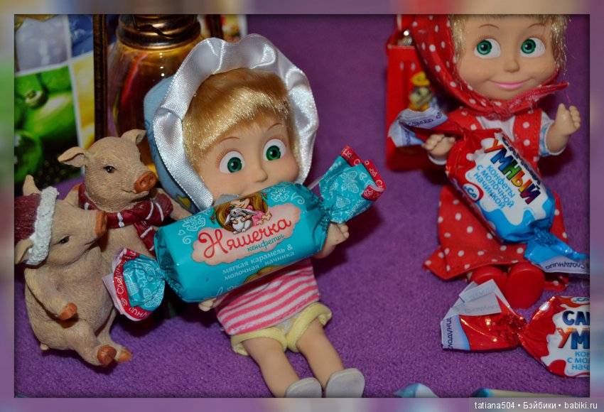 Новогодние истории с Машками. Часть 1- В поисках сладостей