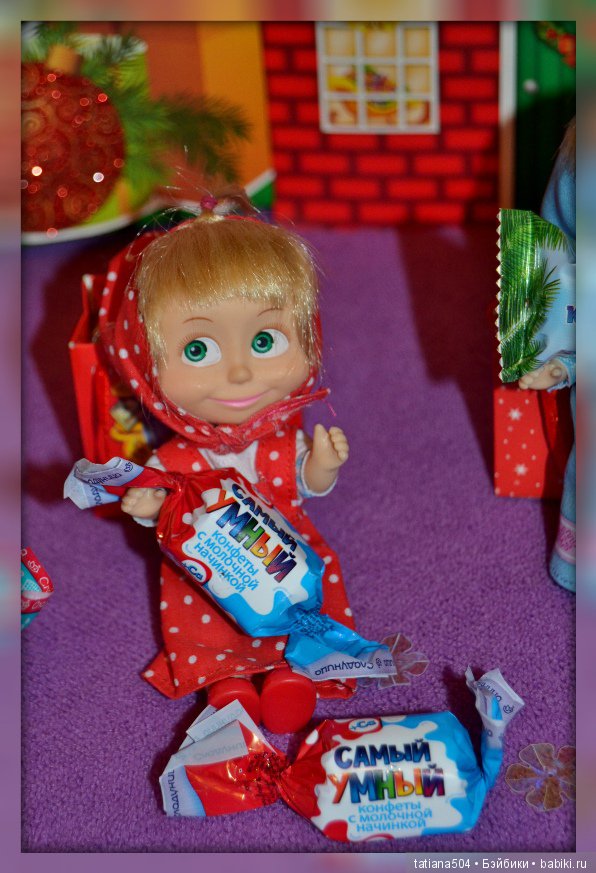 Новогодние истории с Машками. Часть 1- В поисках сладостей